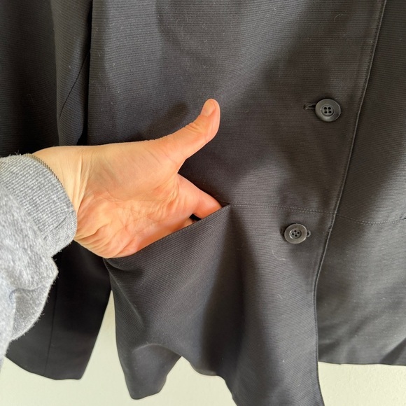 Vintage Classic Black Women's Blazer 8P - Picture 2 of 11